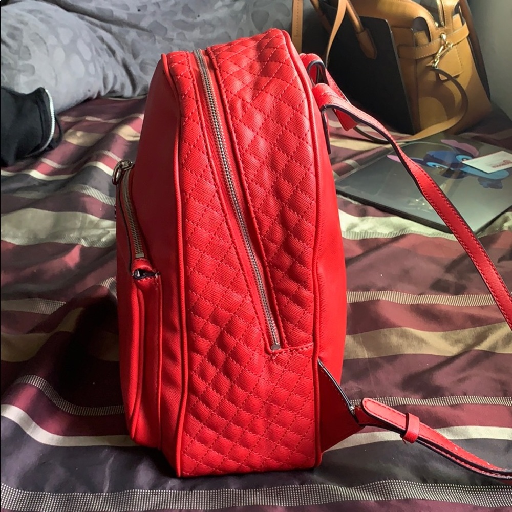 Red Guess Backpack - Picture 2 of 2